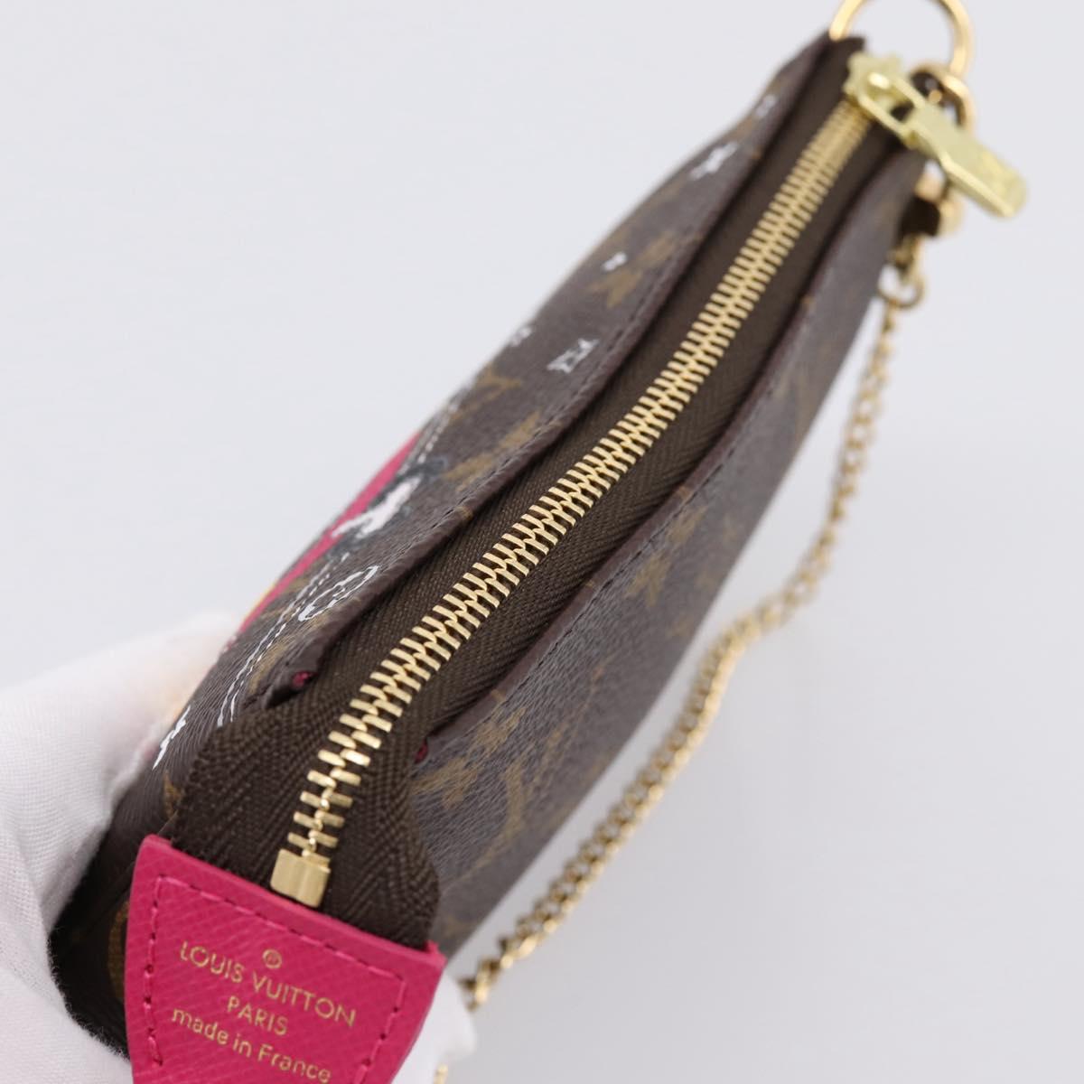 LOUIS VUITTON Vivienne Mini Pochette Accessoires Edition M68490 LV Auth 203323M