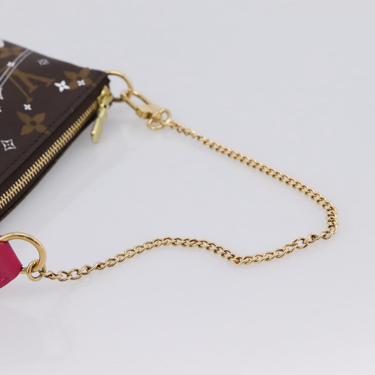 LOUIS VUITTON Vivienne Mini Pochette Accessoires Edition M68490 LV Auth 203323M