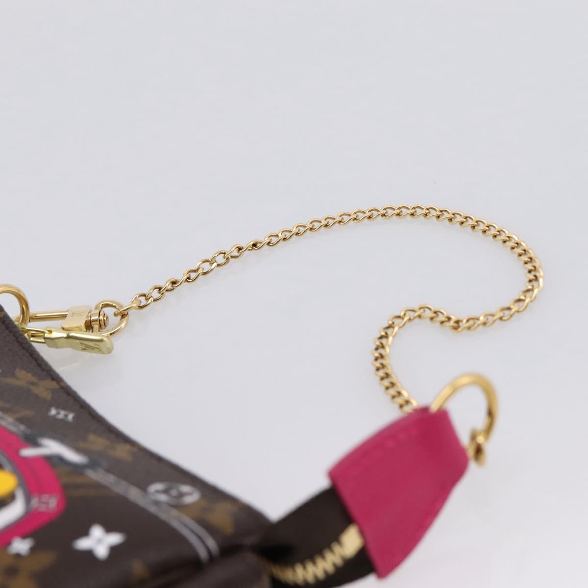 LOUIS VUITTON Vivienne Mini Pochette Accessoires Edition M68490 LV Auth 203323M