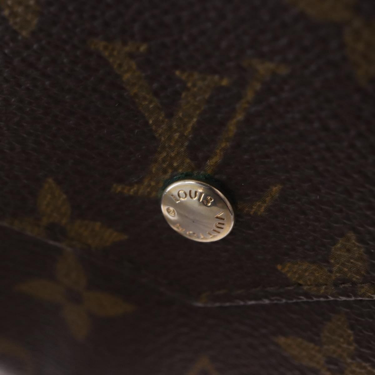 LOUIS VUITTON Porte Monnaie Bier Cartes Crdit Wallet M61660 LV Auth 203327