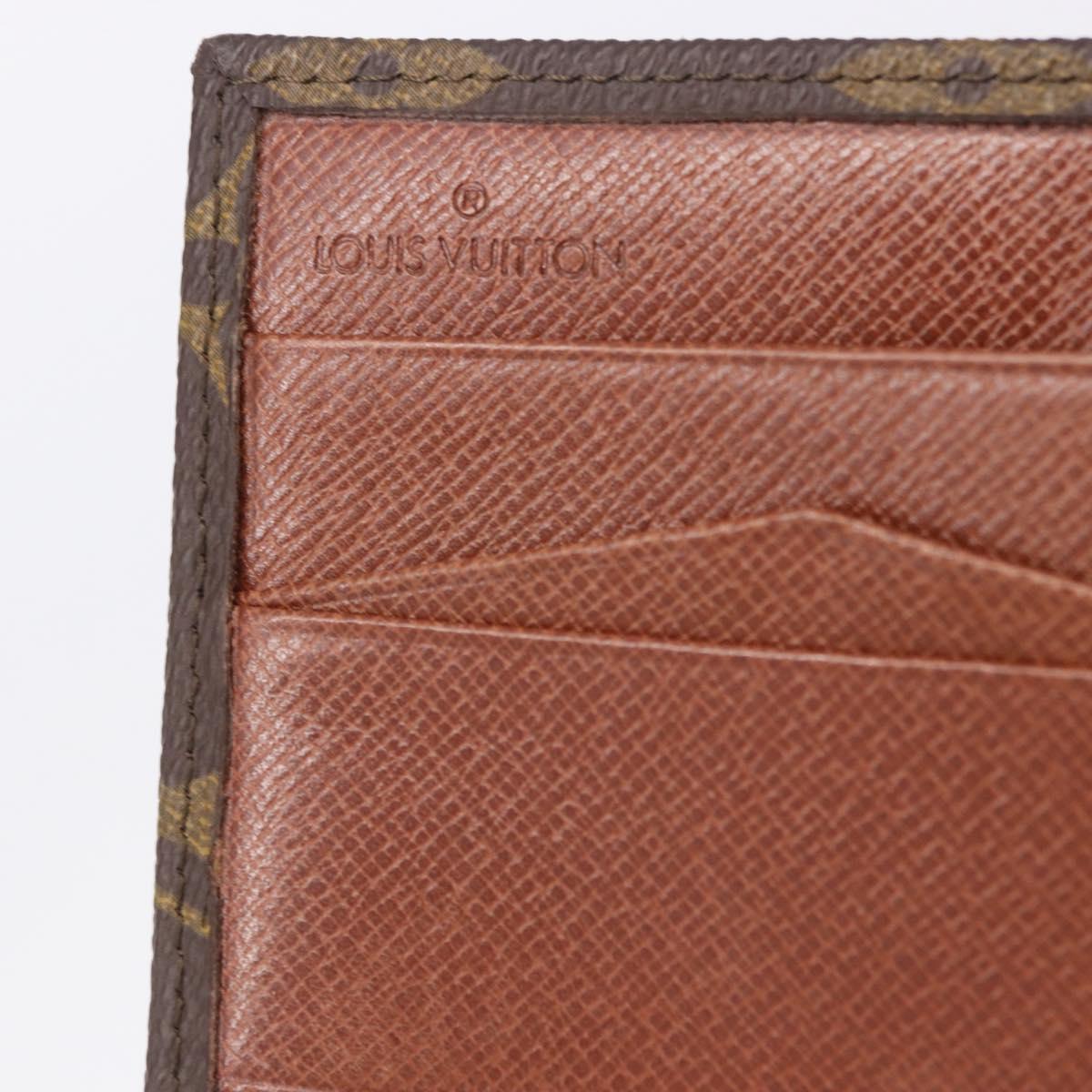 LOUIS VUITTON Porte Monnaie Bier Cartes Crdit Wallet M61660 LV Auth 203327