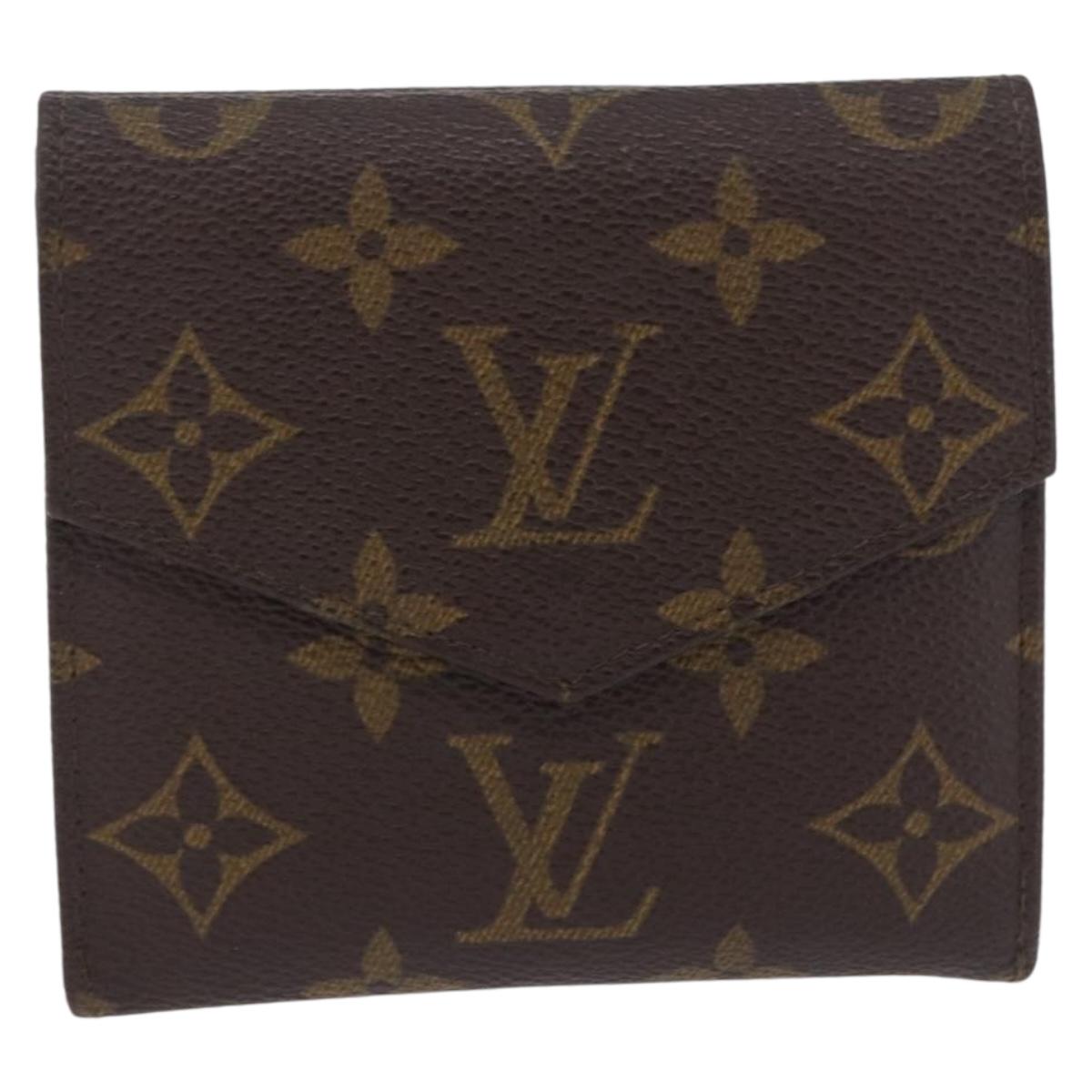 LOUIS VUITTON Porte Monnaie Bier Cartes Crdit Wallet M61660 LV Auth 203327