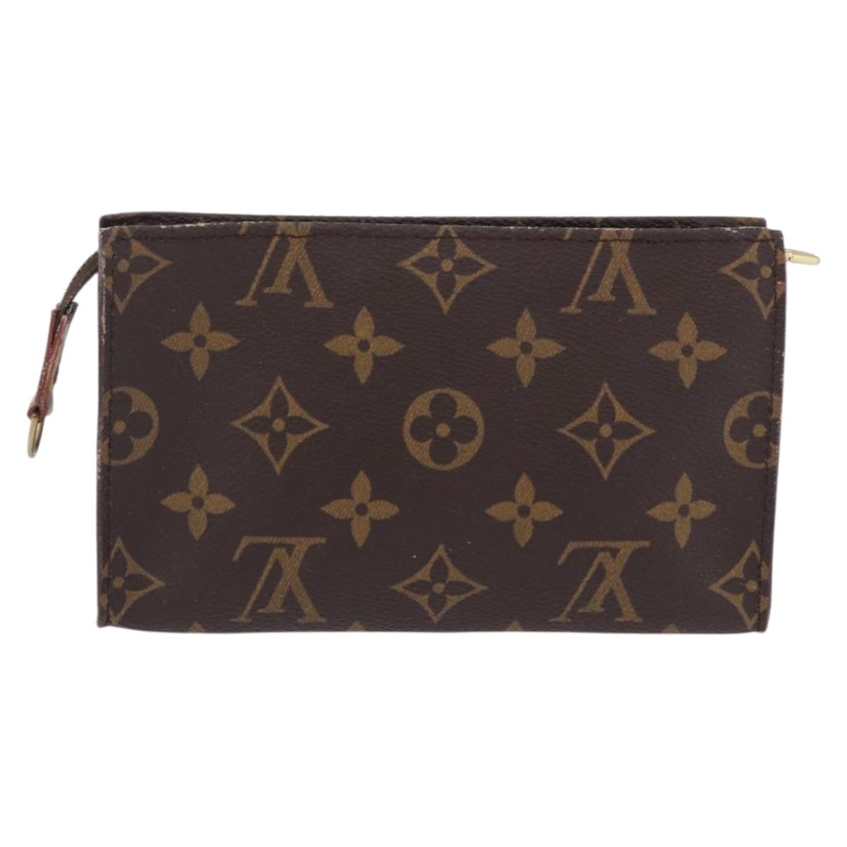 LOUIS VUITTON Monogram Bucket PM Pouch Accessory Pouch LV Auth 203337