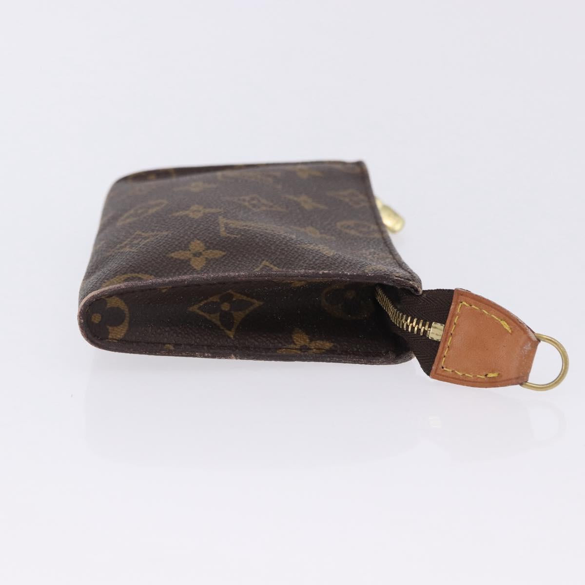 LOUIS VUITTON Monogram Bucket PM Pouch Accessory Pouch LV Auth 203337
