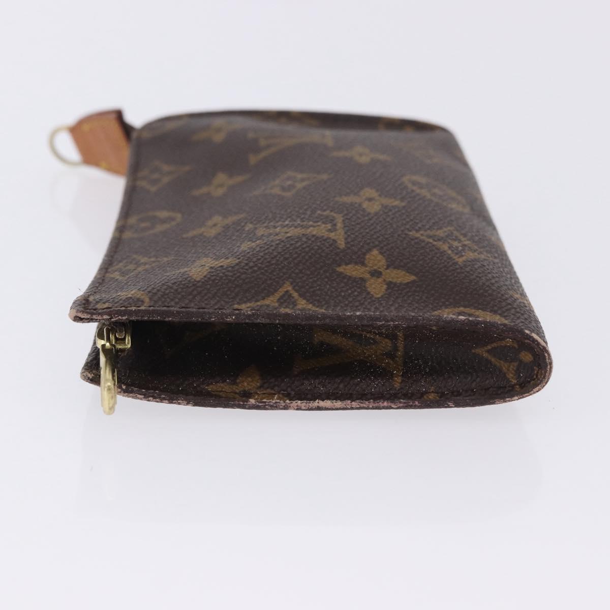 LOUIS VUITTON Monogram Bucket PM Pouch Accessory Pouch LV Auth 203337