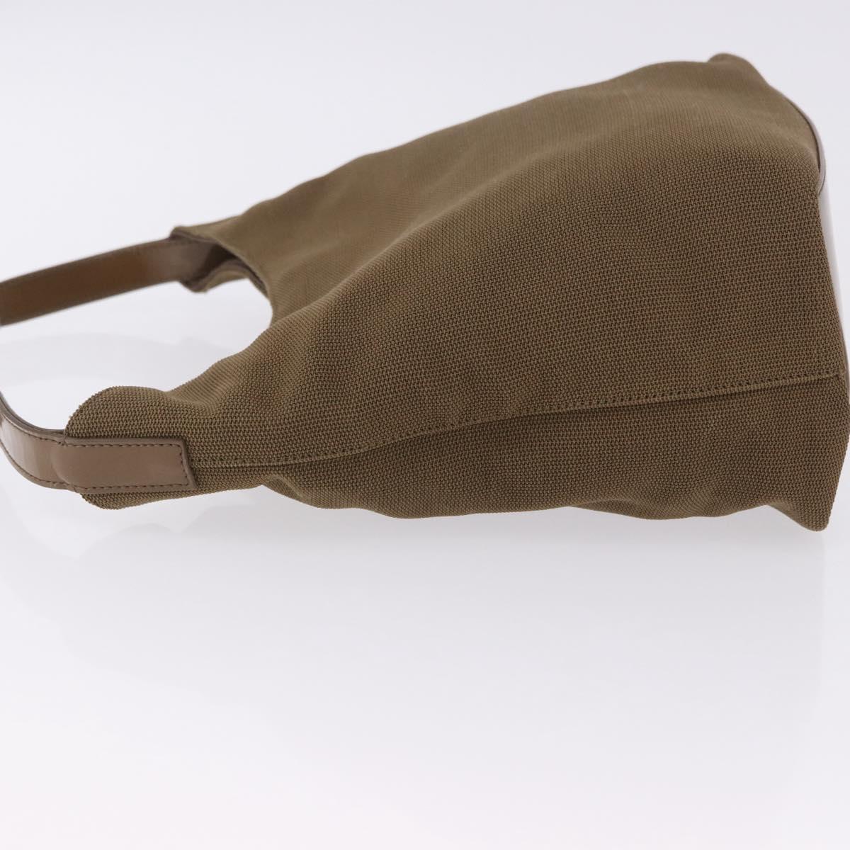GUCCI Hand Bag Canvas Brown Silver 001 3298 Auth 203341