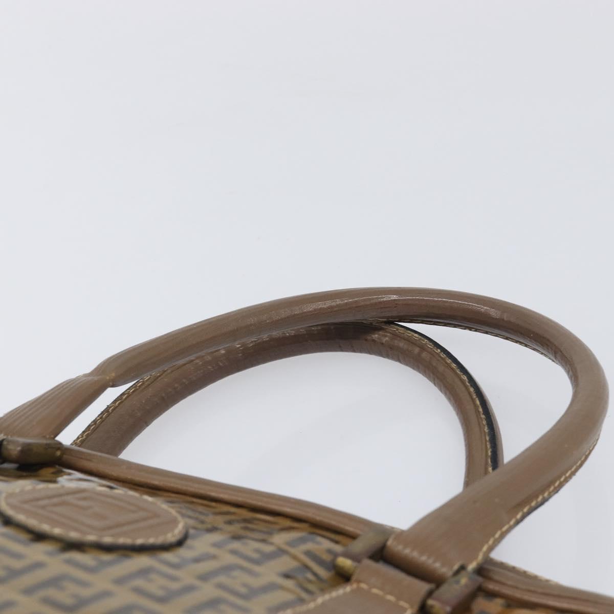 FENDI Zucchino Canvas Zucca Canvas Bag PVC Coated Canvas 3 Set Auth 203381