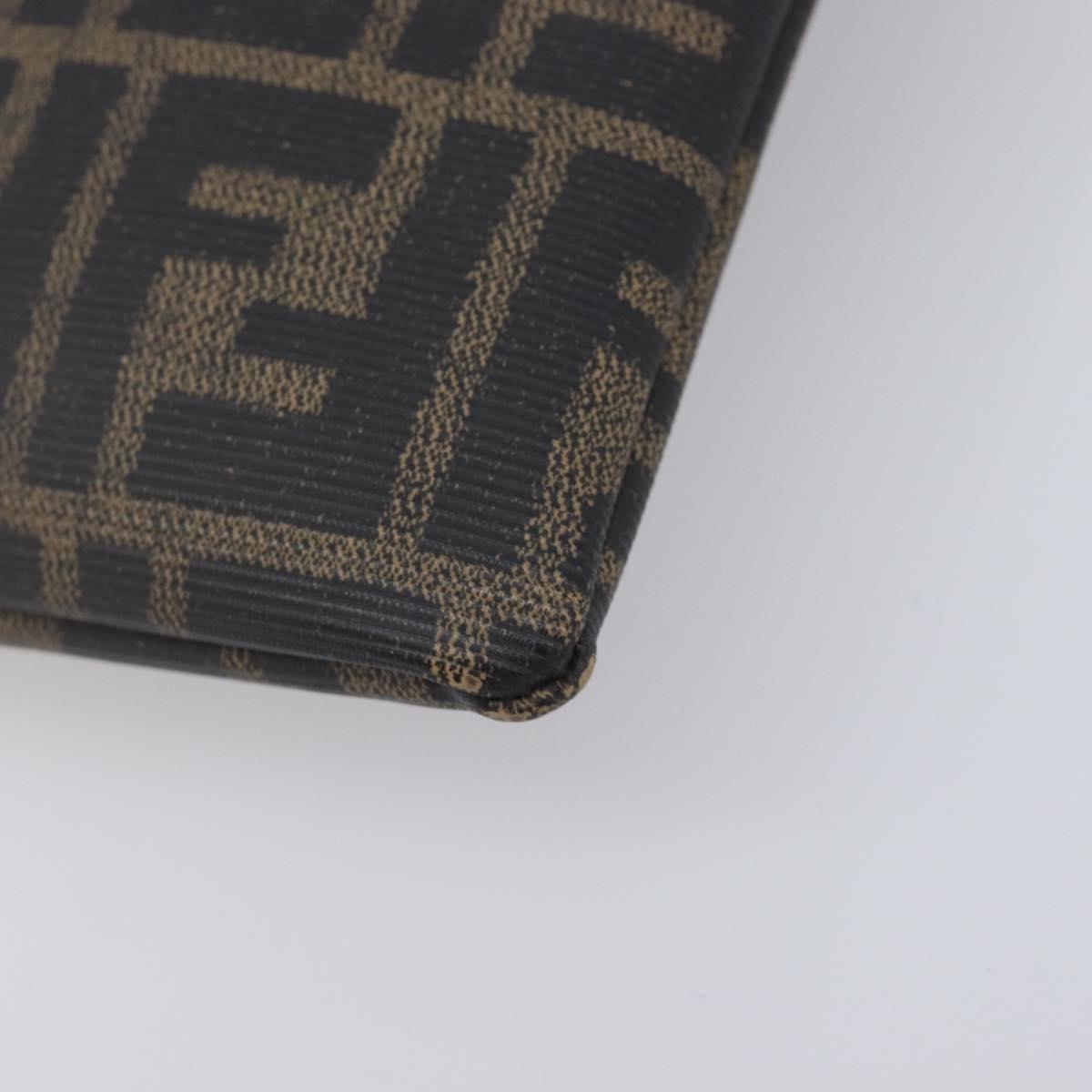 FENDI Zucchino Canvas Zucca Canvas Bag PVC Coated Canvas 3 Set Auth 203381