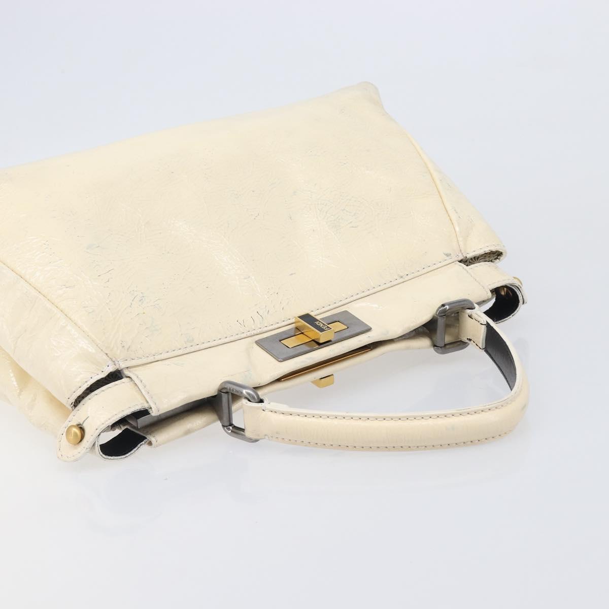 FENDI Zucchino Canvas Zucca Canvas Bag PVC Coated Canvas 3 Set Auth 203381