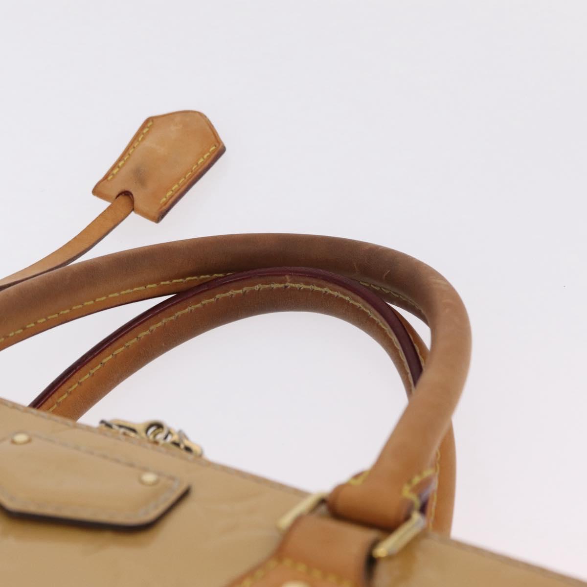 LOUIS VUITTON Vernis Montebello PM Hand Bag Dunne M90167 LV Auth 203391