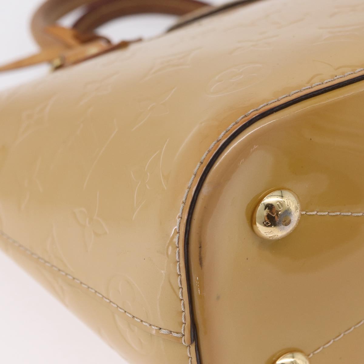LOUIS VUITTON Vernis Montebello PM Hand Bag Dunne M90167 LV Auth 203391