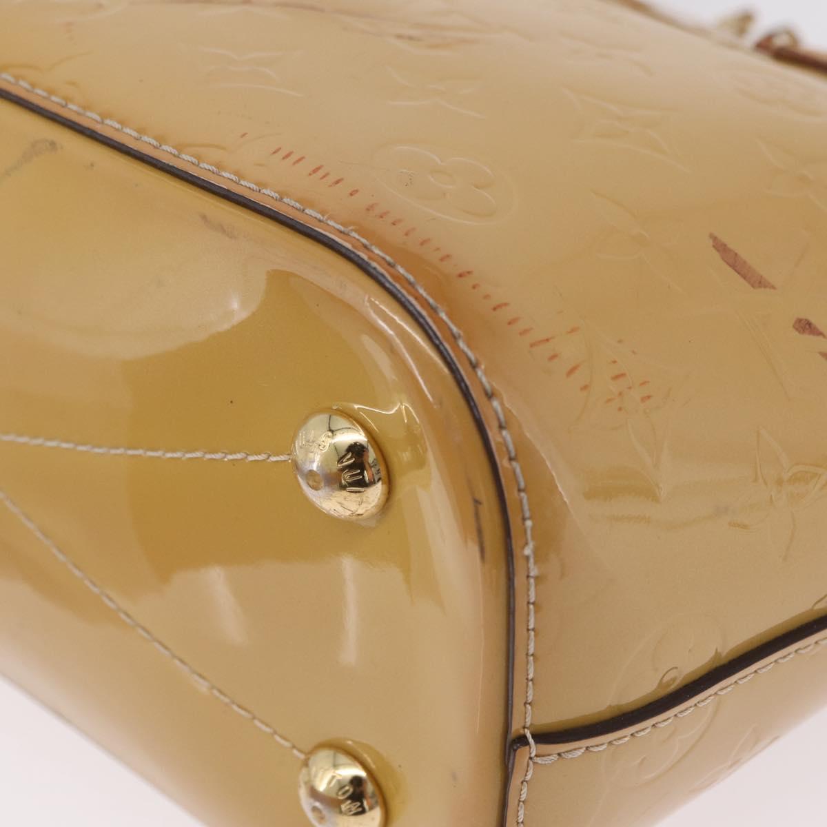 LOUIS VUITTON Vernis Montebello PM Hand Bag Dunne M90167 LV Auth 203391