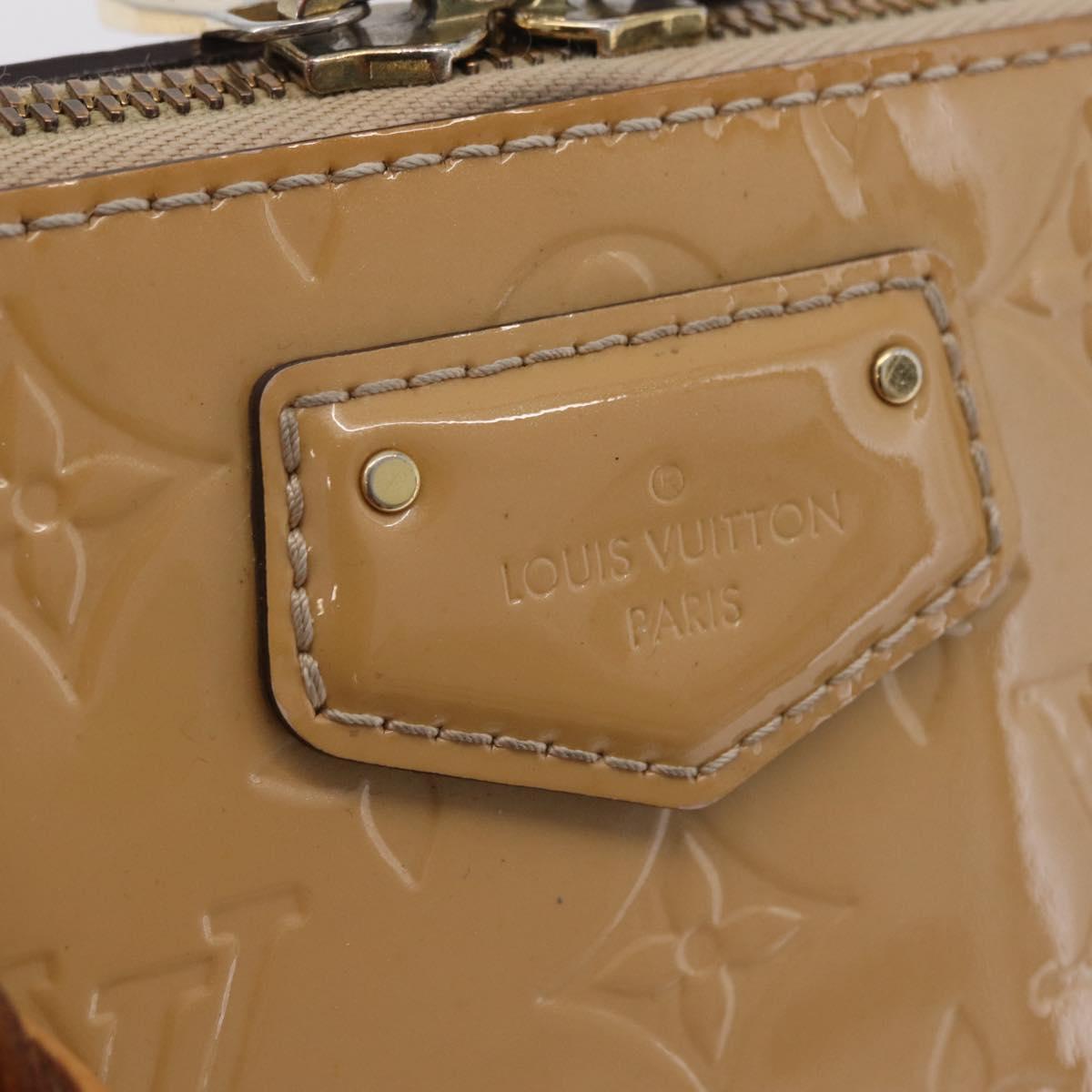 LOUIS VUITTON Vernis Montebello PM Hand Bag Dunne M90167 LV Auth 203391