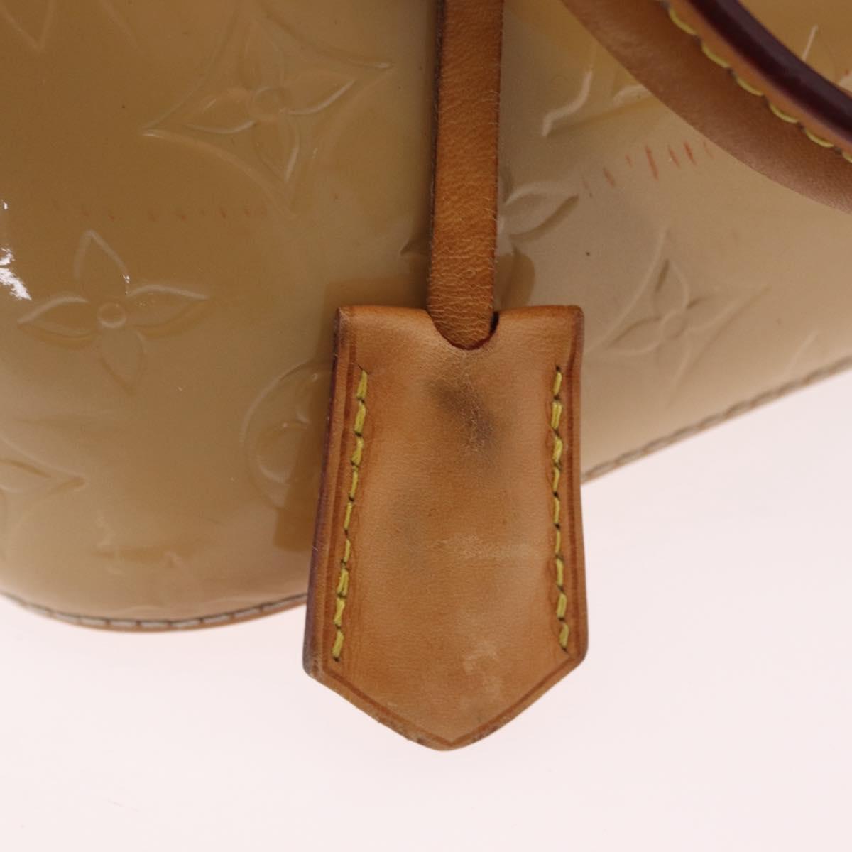 LOUIS VUITTON Vernis Montebello PM Hand Bag Dunne M90167 LV Auth 203391