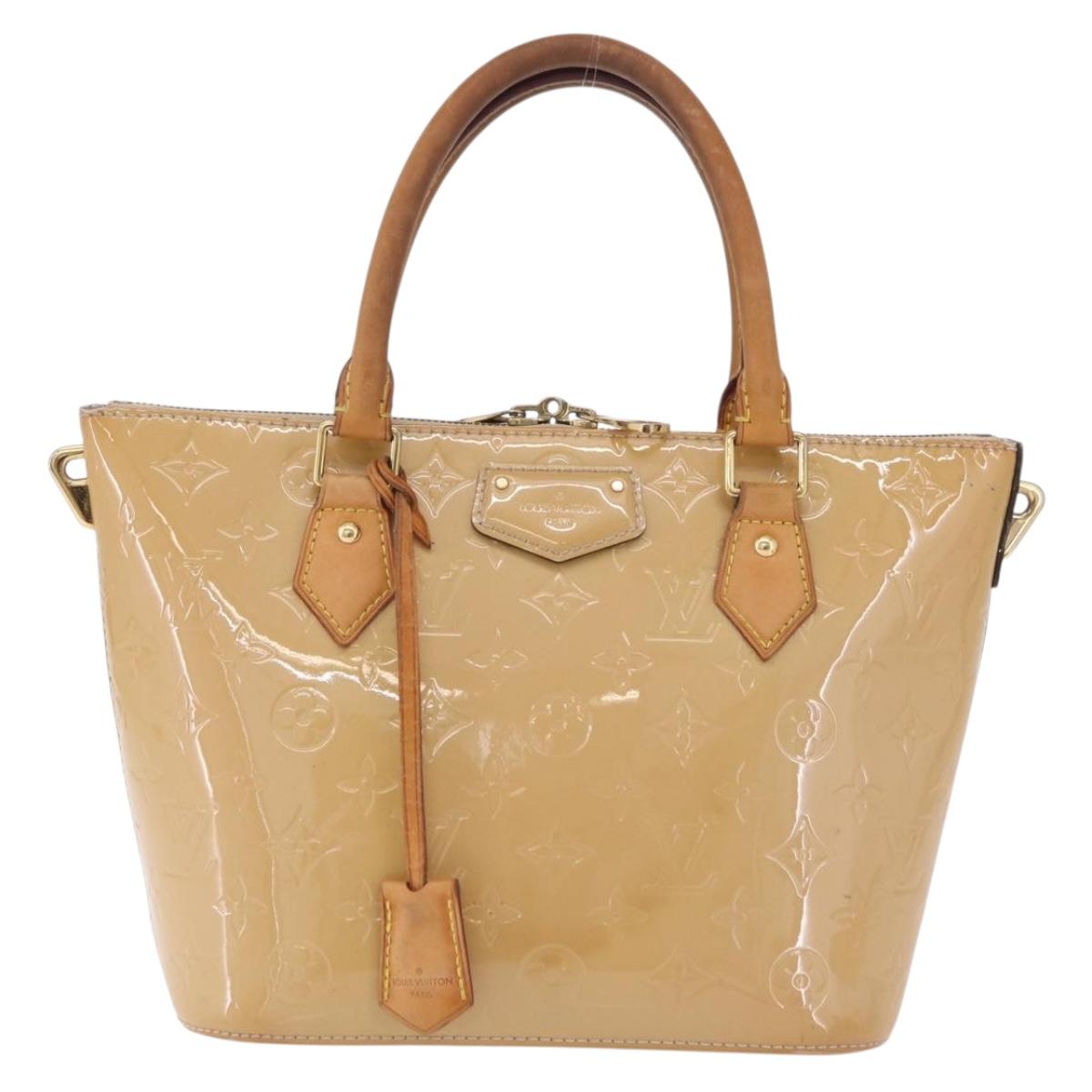 LOUIS VUITTON Vernis Montebello PM Hand Bag Dunne M90167 LV Auth 203391