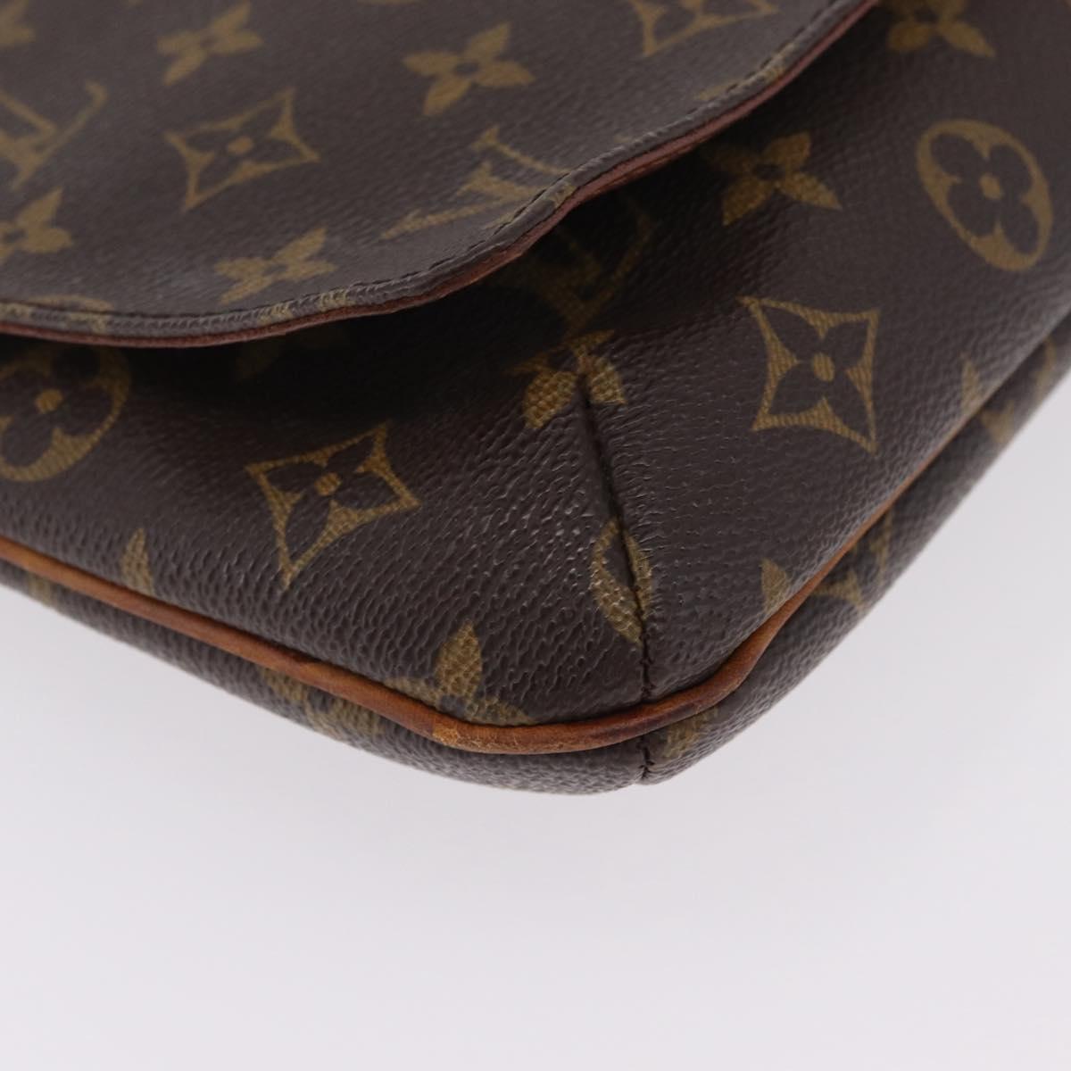 LOUIS VUITTON Monogram Musette Tango Short Strap Bag M51257 LV Auth 203393