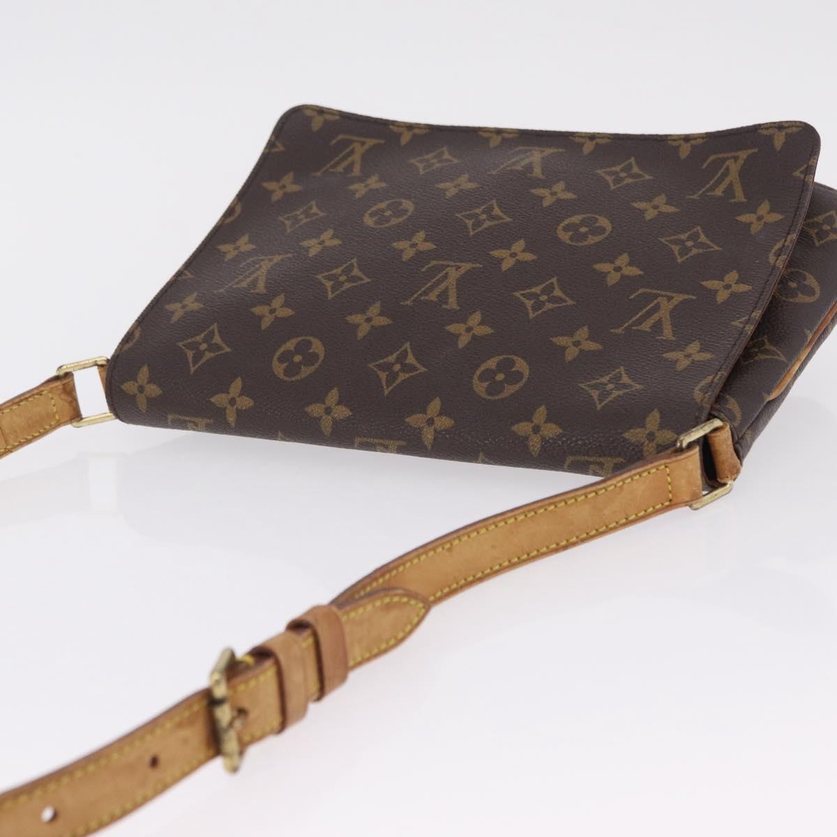 LOUIS VUITTON Monogram Musette Tango Short Strap Bag M51257 LV Auth 203393