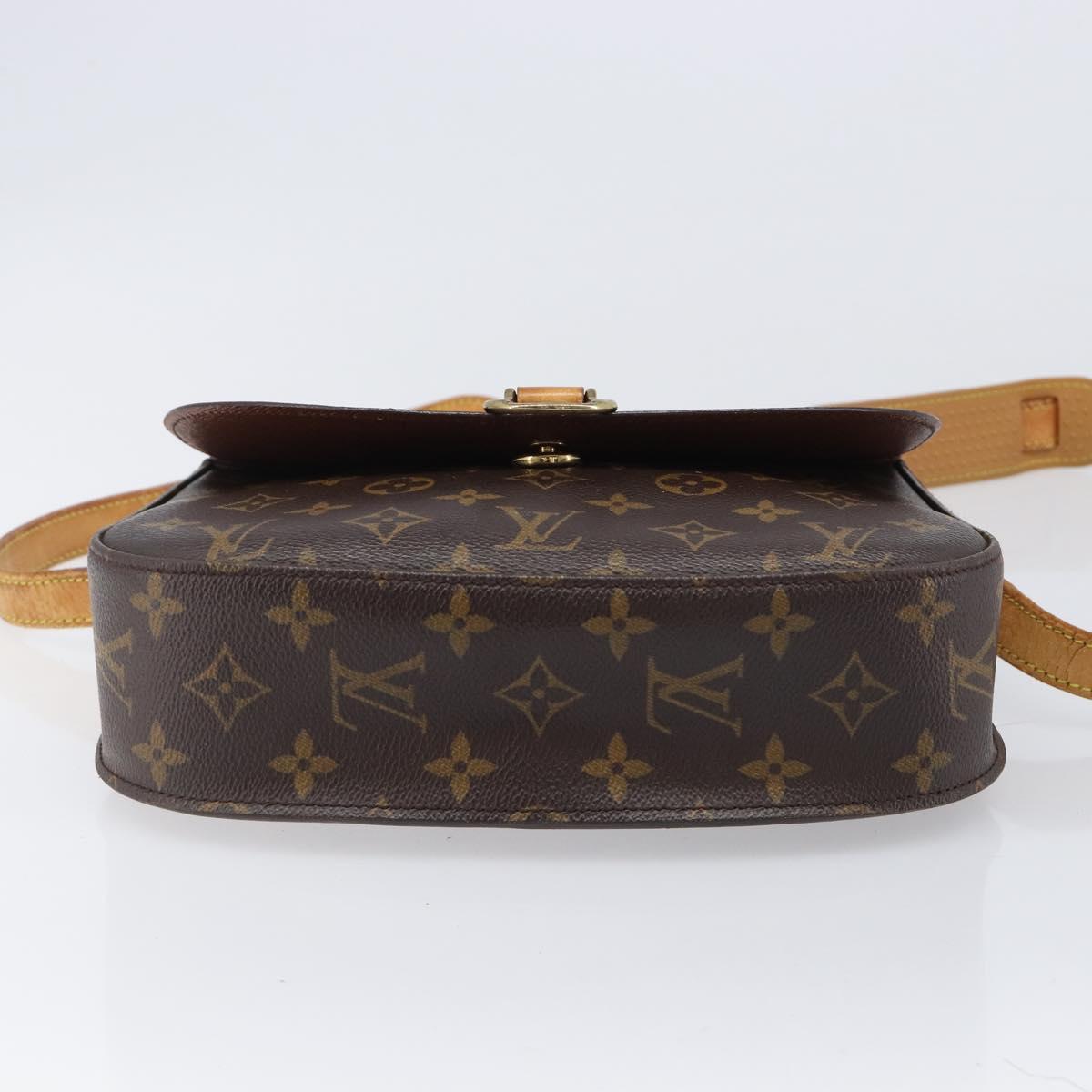 LOUIS VUITTON Monogram Saint Cloud GM Shoulder Bag M51242 LV Auth 203394