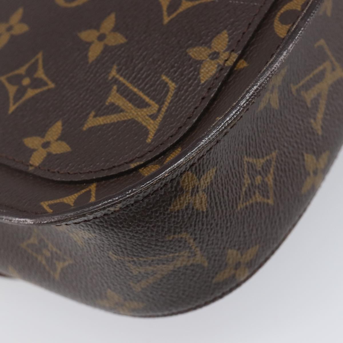 LOUIS VUITTON Monogram Saint Cloud GM Shoulder Bag M51242 LV Auth 203394