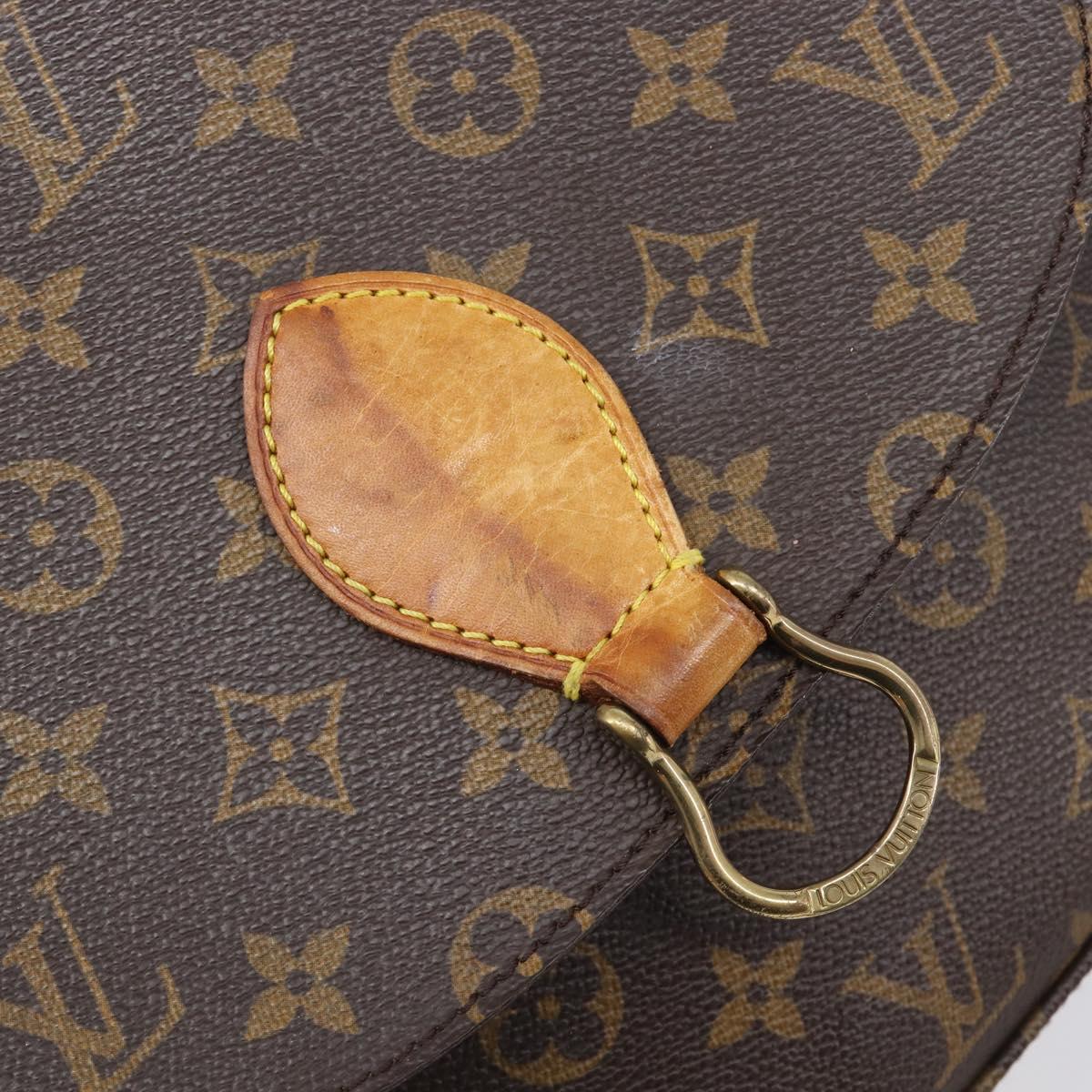 LOUIS VUITTON Monogram Saint Cloud GM Shoulder Bag M51242 LV Auth 203394