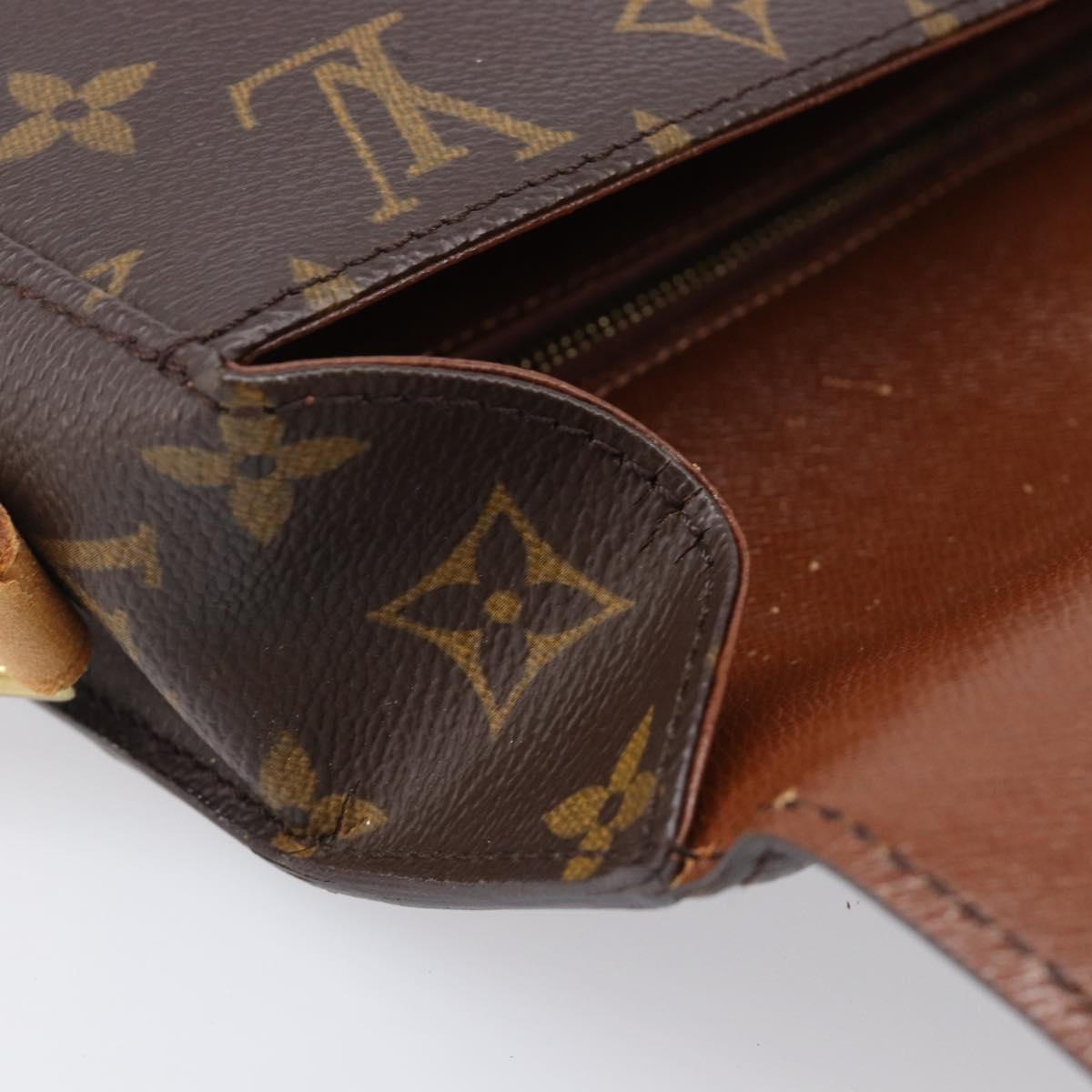 LOUIS VUITTON Monogram Saint Cloud GM Shoulder Bag M51242 LV Auth 203394