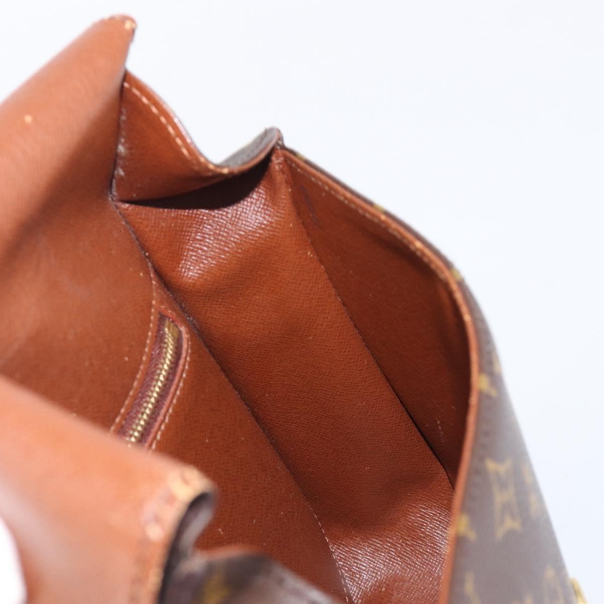 LOUIS VUITTON Monogram Saint Cloud GM Shoulder Bag M51242 LV Auth 203394