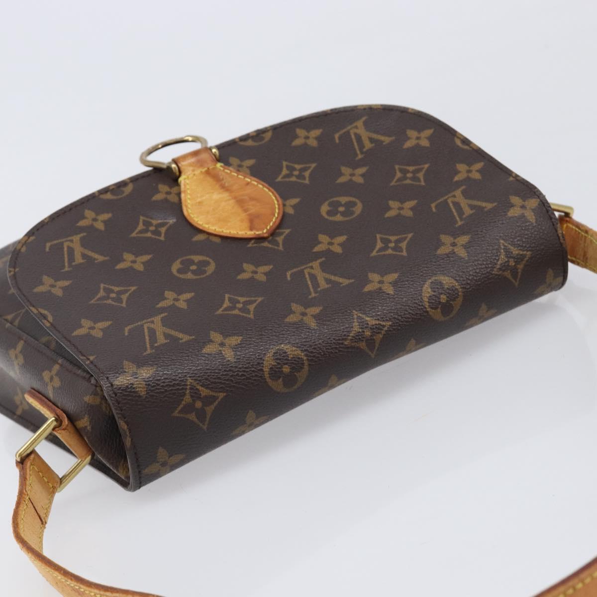 LOUIS VUITTON Monogram Saint Cloud GM Shoulder Bag M51242 LV Auth 203394
