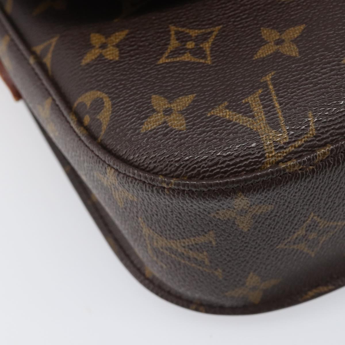 LOUIS VUITTON Monogram Saint Cloud GM Shoulder Bag M51242 LV Auth 203398