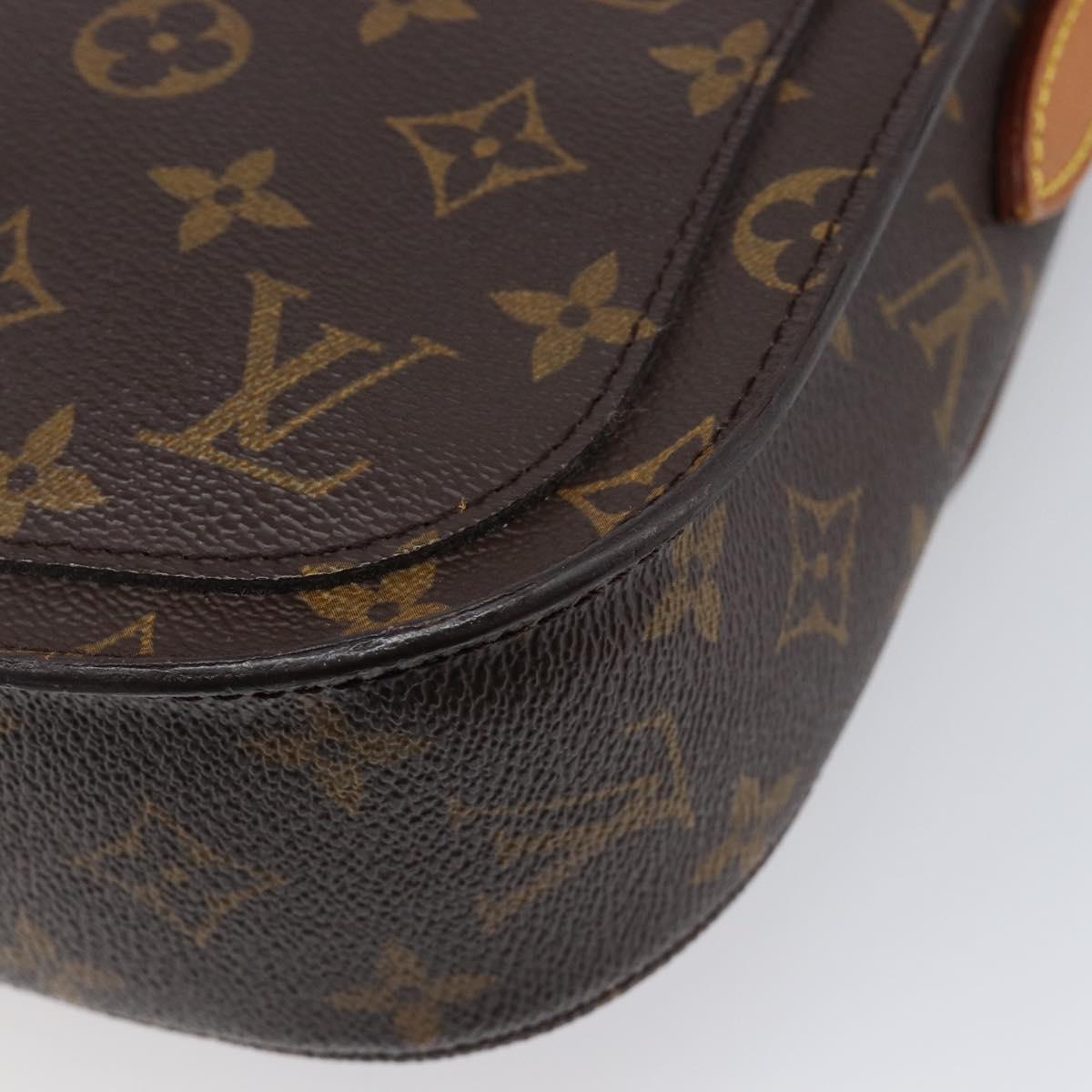 LOUIS VUITTON Monogram Saint Cloud GM Shoulder Bag M51242 LV Auth 203398