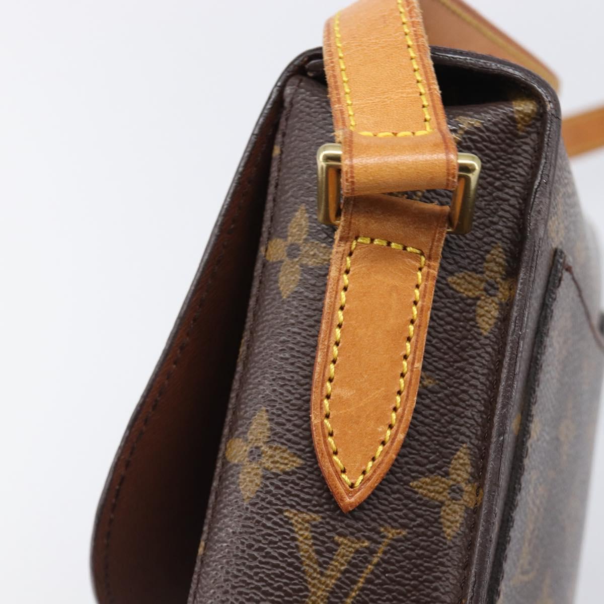 LOUIS VUITTON Monogram Saint Cloud GM Shoulder Bag M51242 LV Auth 203398