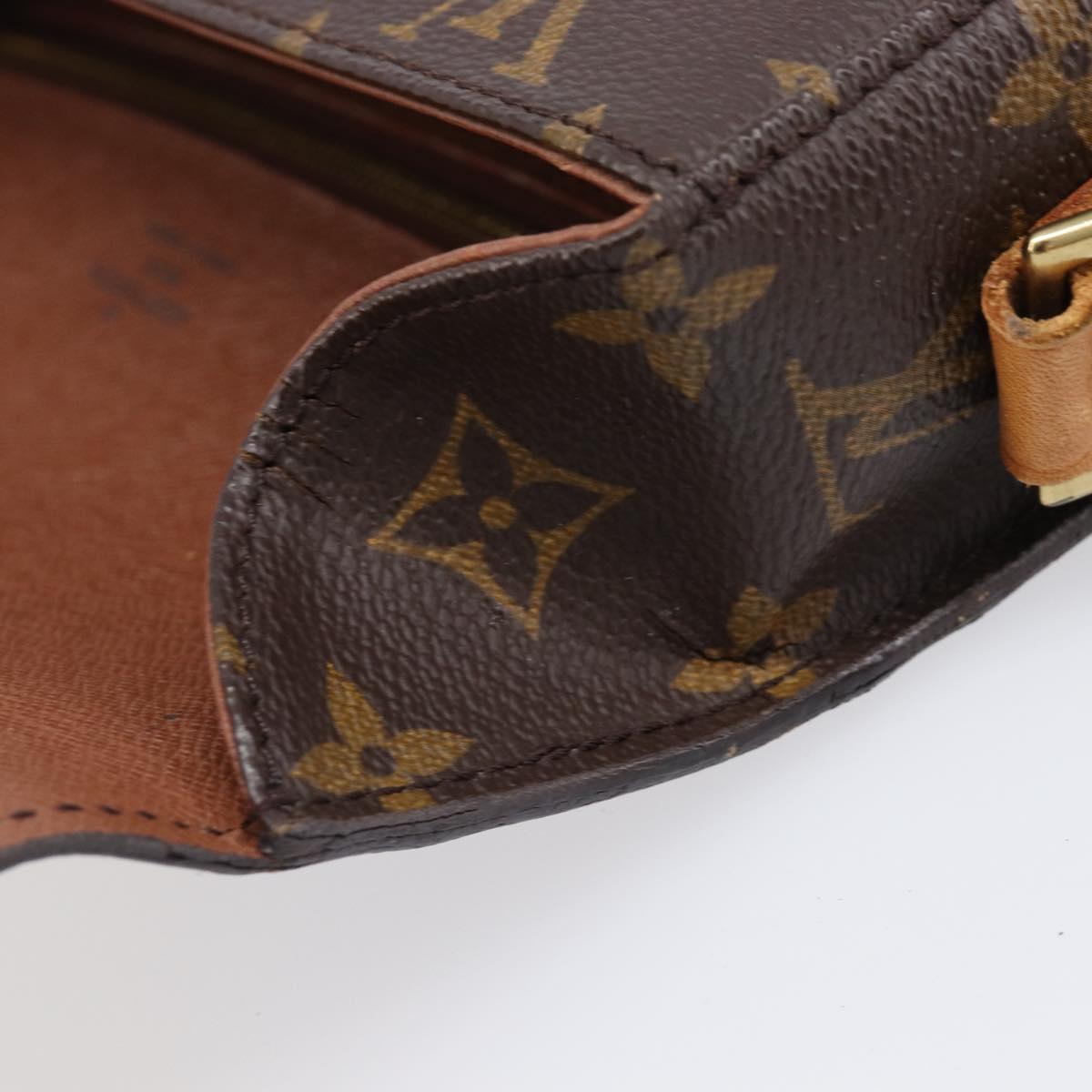 LOUIS VUITTON Monogram Saint Cloud GM Shoulder Bag M51242 LV Auth 203398