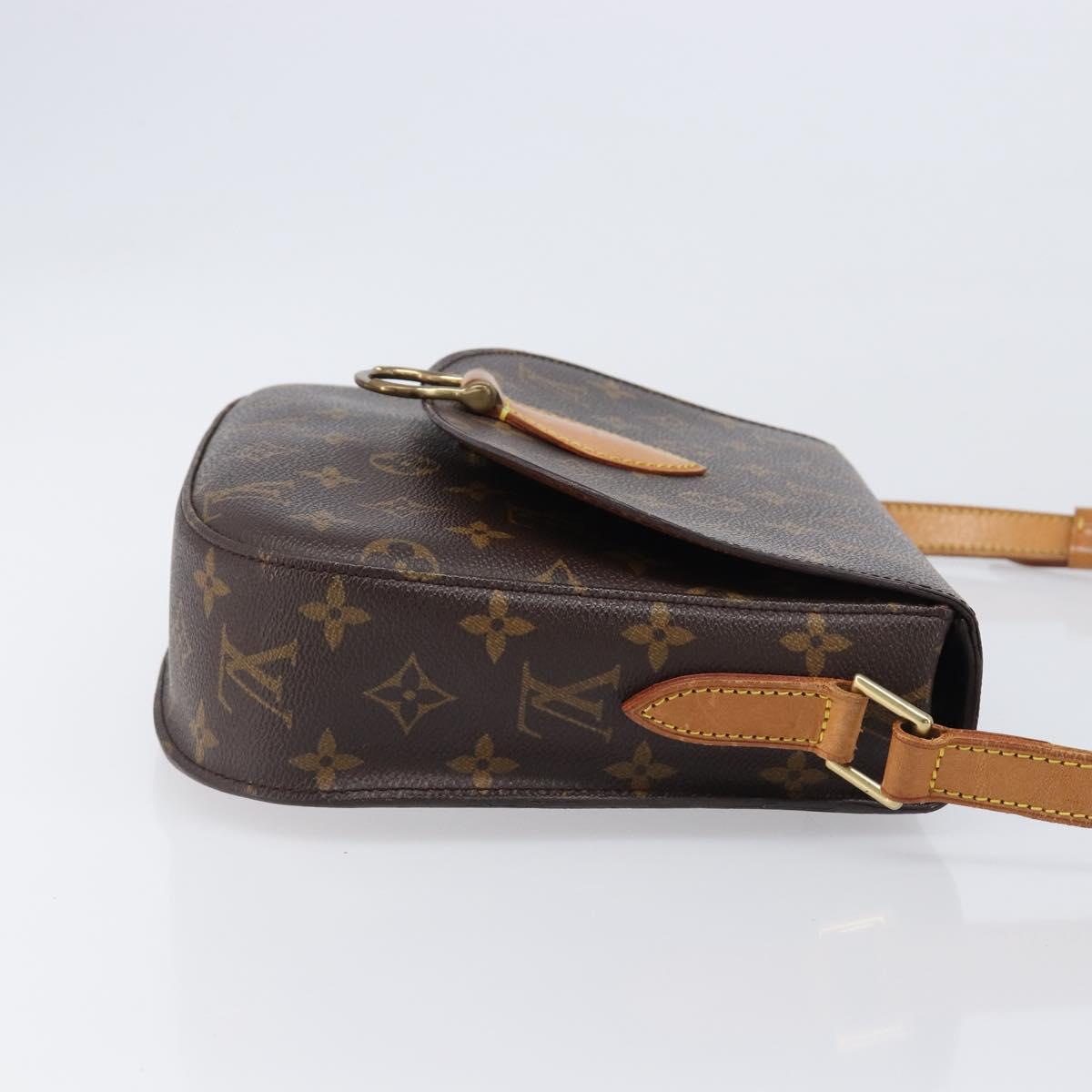 LOUIS VUITTON Monogram Saint Cloud GM Shoulder Bag M51242 LV Auth 203398