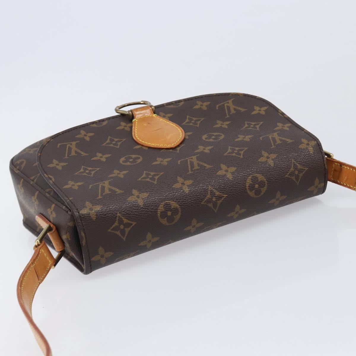 LOUIS VUITTON Monogram Saint Cloud GM Shoulder Bag M51242 LV Auth 203398