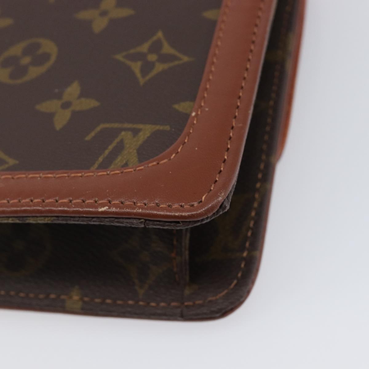 LOUIS VUITTON Monogram Pochette Dam GM Clutch Bag M51810 LV Auth 203405