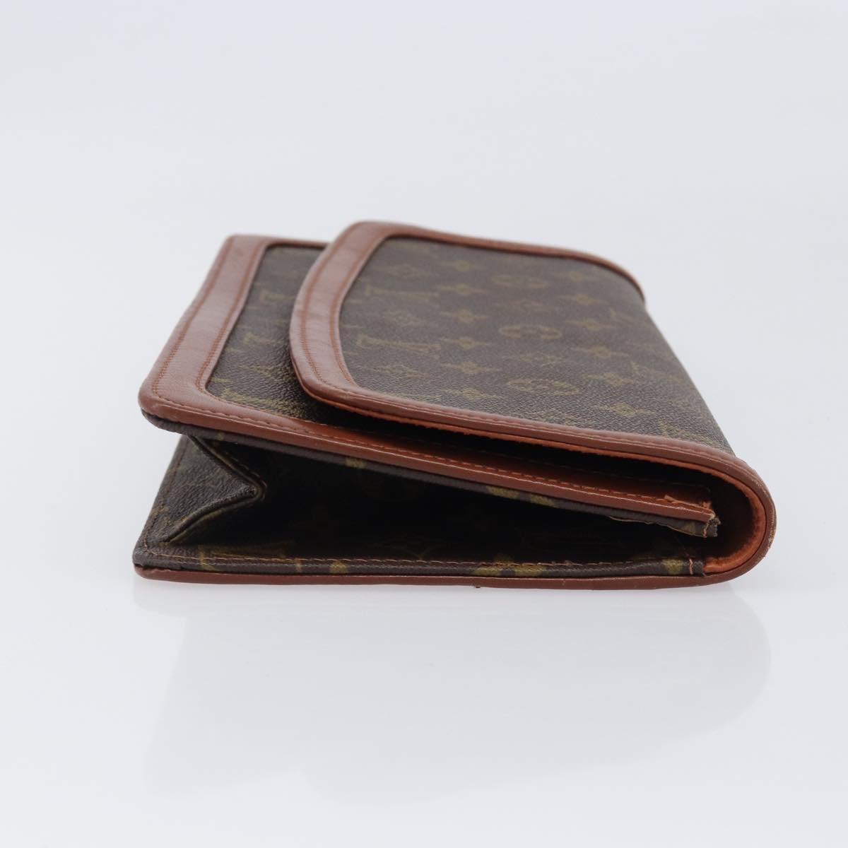 LOUIS VUITTON Monogram Pochette Dam GM Clutch Bag M51810 LV Auth 203405