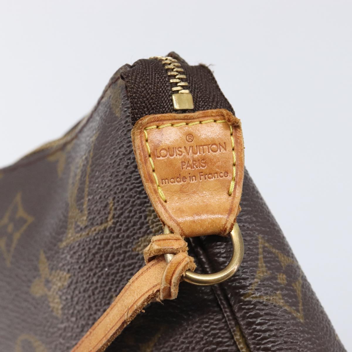 LOUIS VUITTON Monogram Pochette Accessoires Pouch M51980 LV Auth 203406A