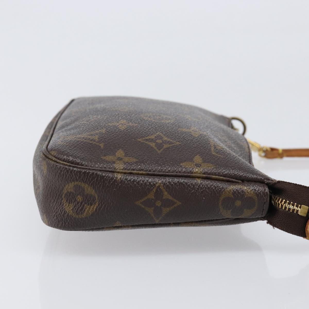 LOUIS VUITTON Monogram Pochette Accessoires Pouch M51980 LV Auth 203406A