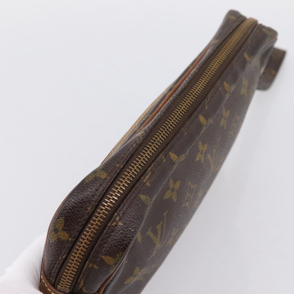 LOUIS VUITTON Monogram Marly Dragonne GM Clutch Bag M51825 LV Auth 203419