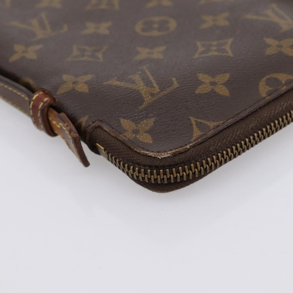 LOUIS VUITTON Monogram Organizer De Voyage Travel Case M60119 LV Auth 203428
