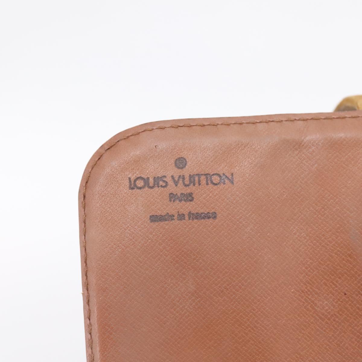 LOUIS VUITTON Monogram Cartouchiere MM Shoulder Bag M51253 LV Auth 203429