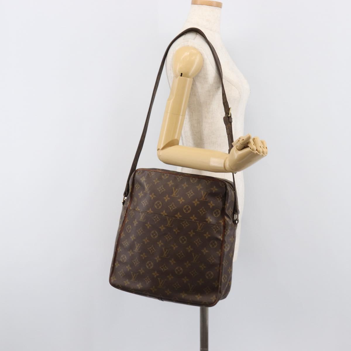 LOUIS VUITTON Monogram Marceau Shoulder Bag M40264 LV Auth 203430