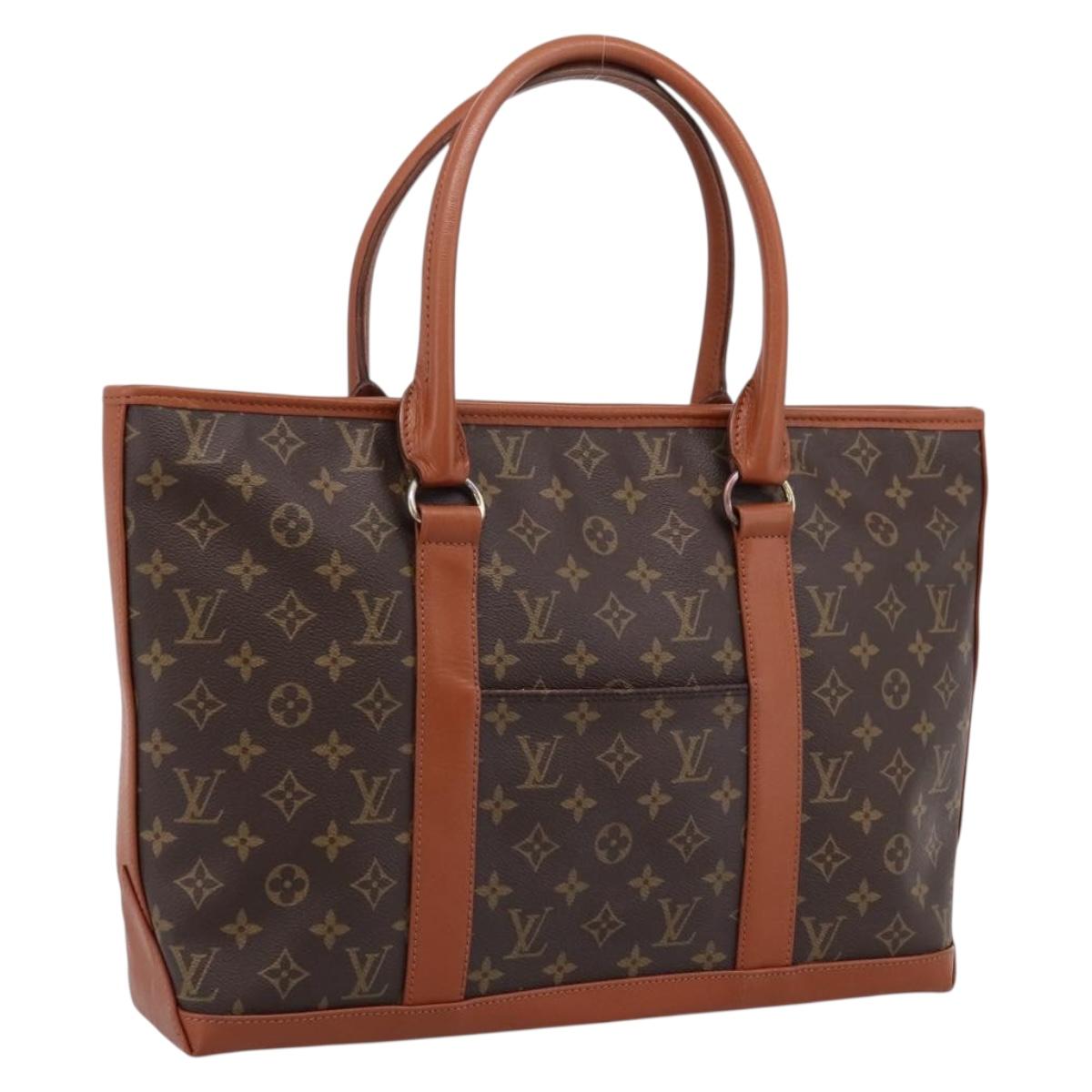 LOUIS VUITTON Monogram Sack Weekend PM Hand Bag M42425 LV Auth 203443V