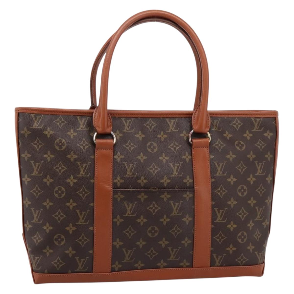 LOUIS VUITTON Monogram Sack Weekend PM Hand Bag M42425 LV Auth 203443V