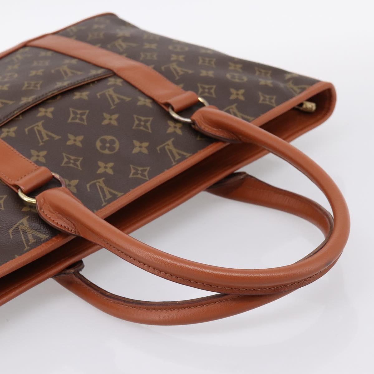 LOUIS VUITTON Monogram Sack Weekend PM Hand Bag M42425 LV Auth 203443V