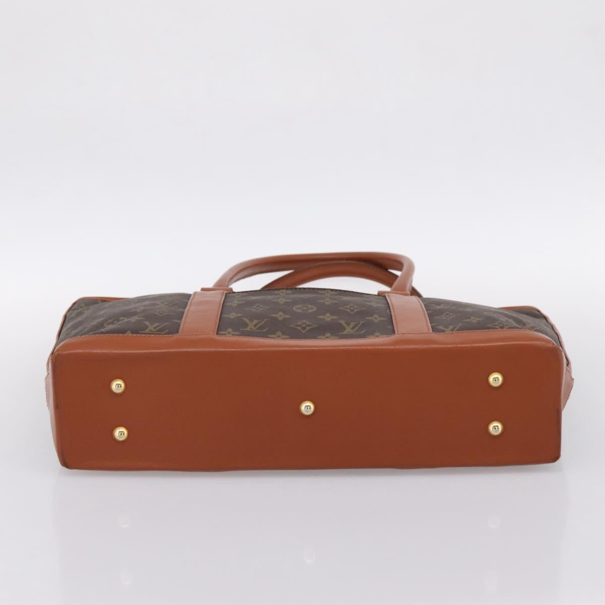 LOUIS VUITTON Monogram Sack Weekend PM Hand Bag M42425 LV Auth 203443V