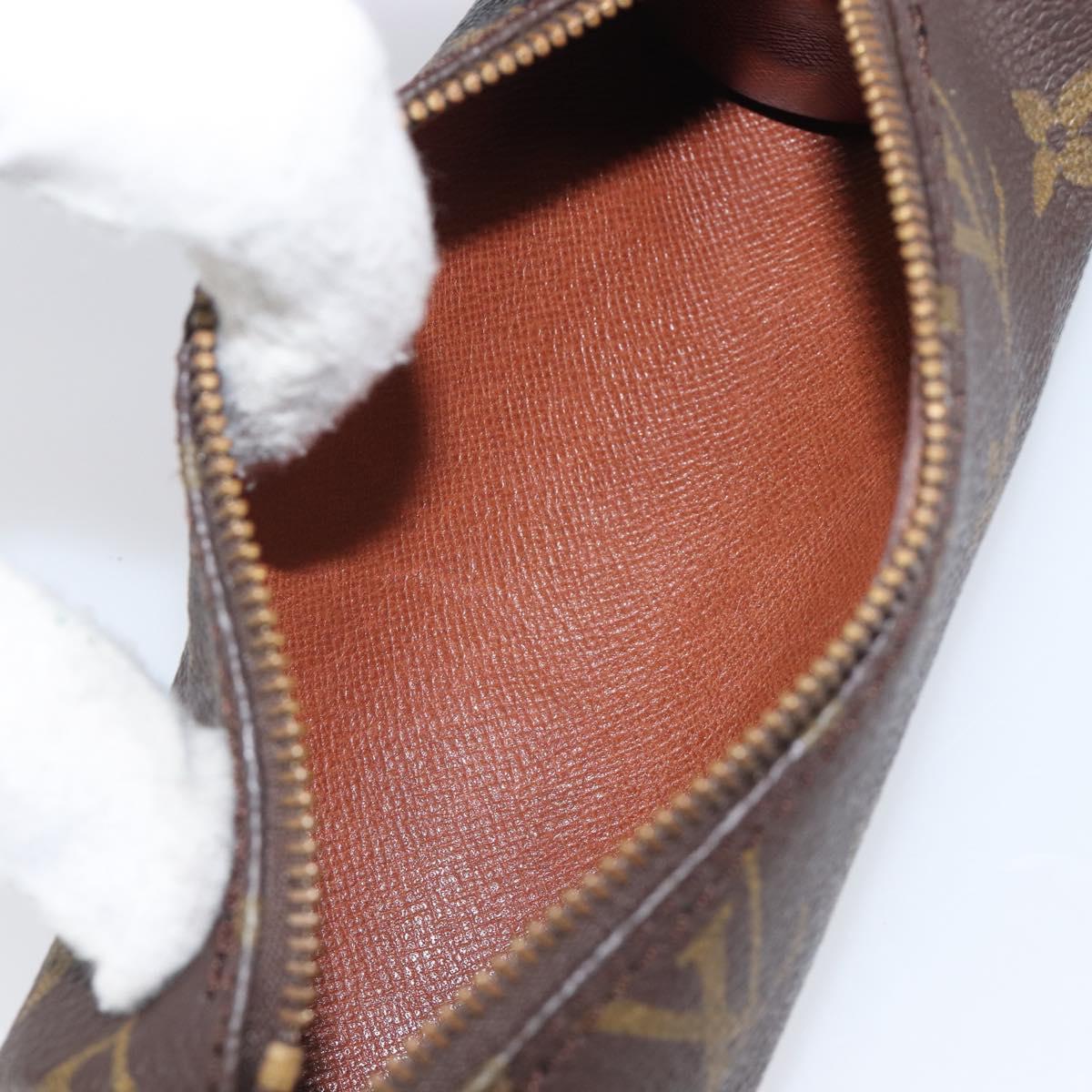 LOUIS VUITTON Monogram Papillon Pouch LV Auth 203449