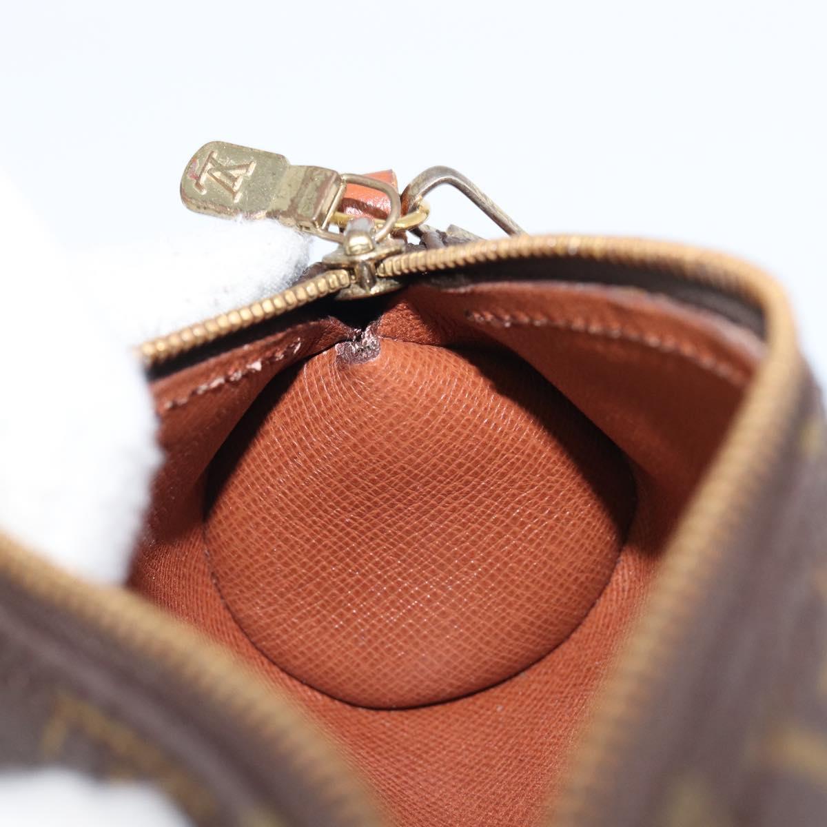 LOUIS VUITTON Monogram Papillon Pouch LV Auth 203449