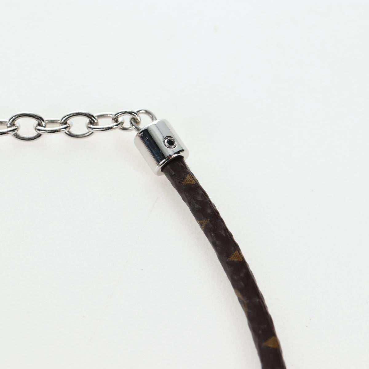 LOUIS VUITTON Monogram Vivienne Bracelet M8424Z LV Auth 203451V