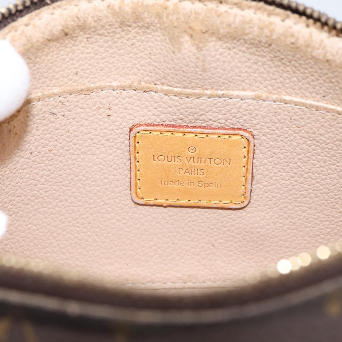 LOUIS VUITTON Monogram Pochette Cosmetic PM Pouch M43998 LV Auth 203472