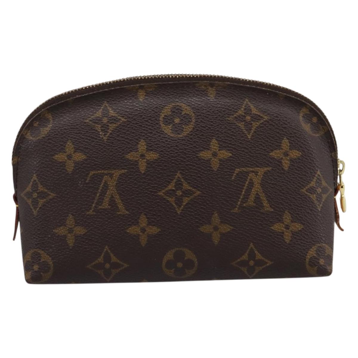 LOUIS VUITTON Monogram Pochette Cosmetic PM Pouch M43998 LV Auth 203472